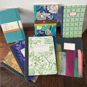 NWT Composition + Moleskin Notebooks